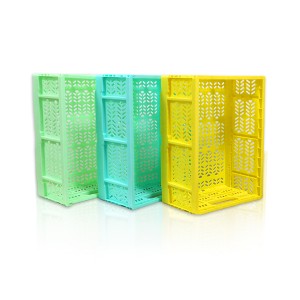 Versatile Plastic Storage Box Foldable Collapsible Basket